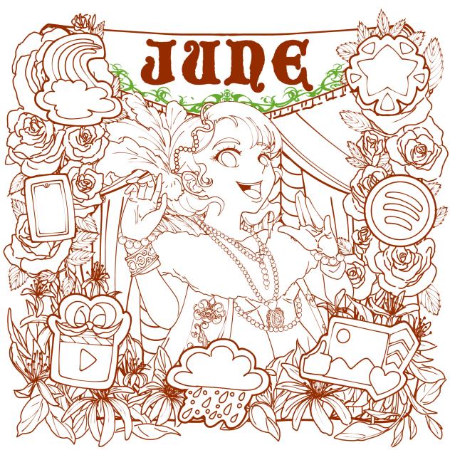 JUNE ME 2025(Lineart)