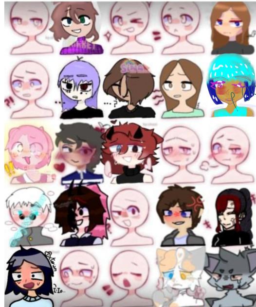 Emoting collab - ibisPaint