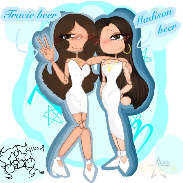FANART FOR MADISON BEER AND TRACIEEE ^^