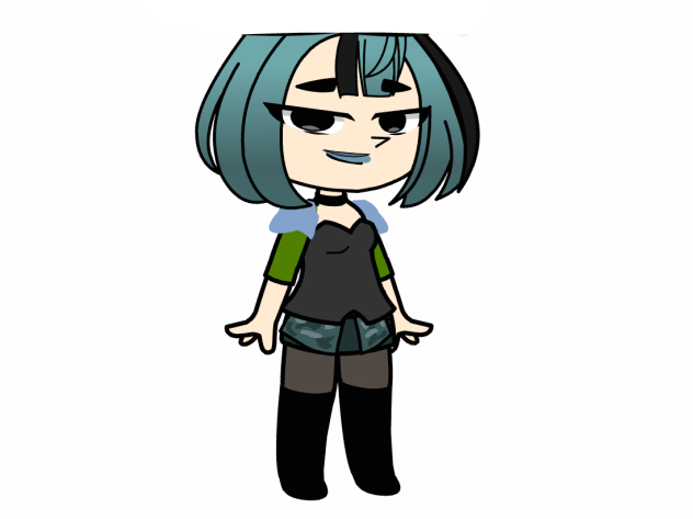 I made Gwen in gacha club