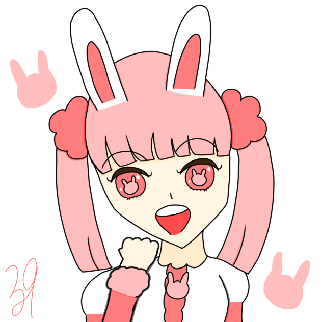 うさぎの少女