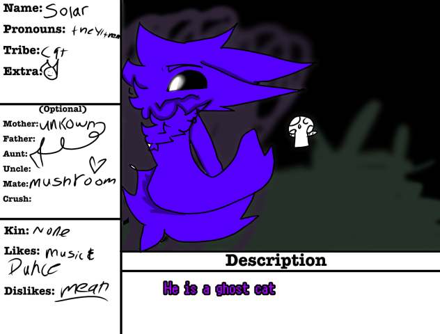 Ref sheet for tears of blood