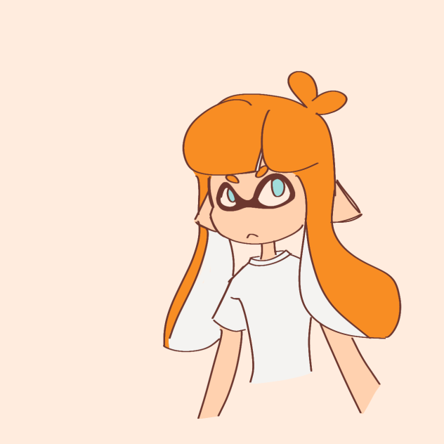 1st time drawing an inkling