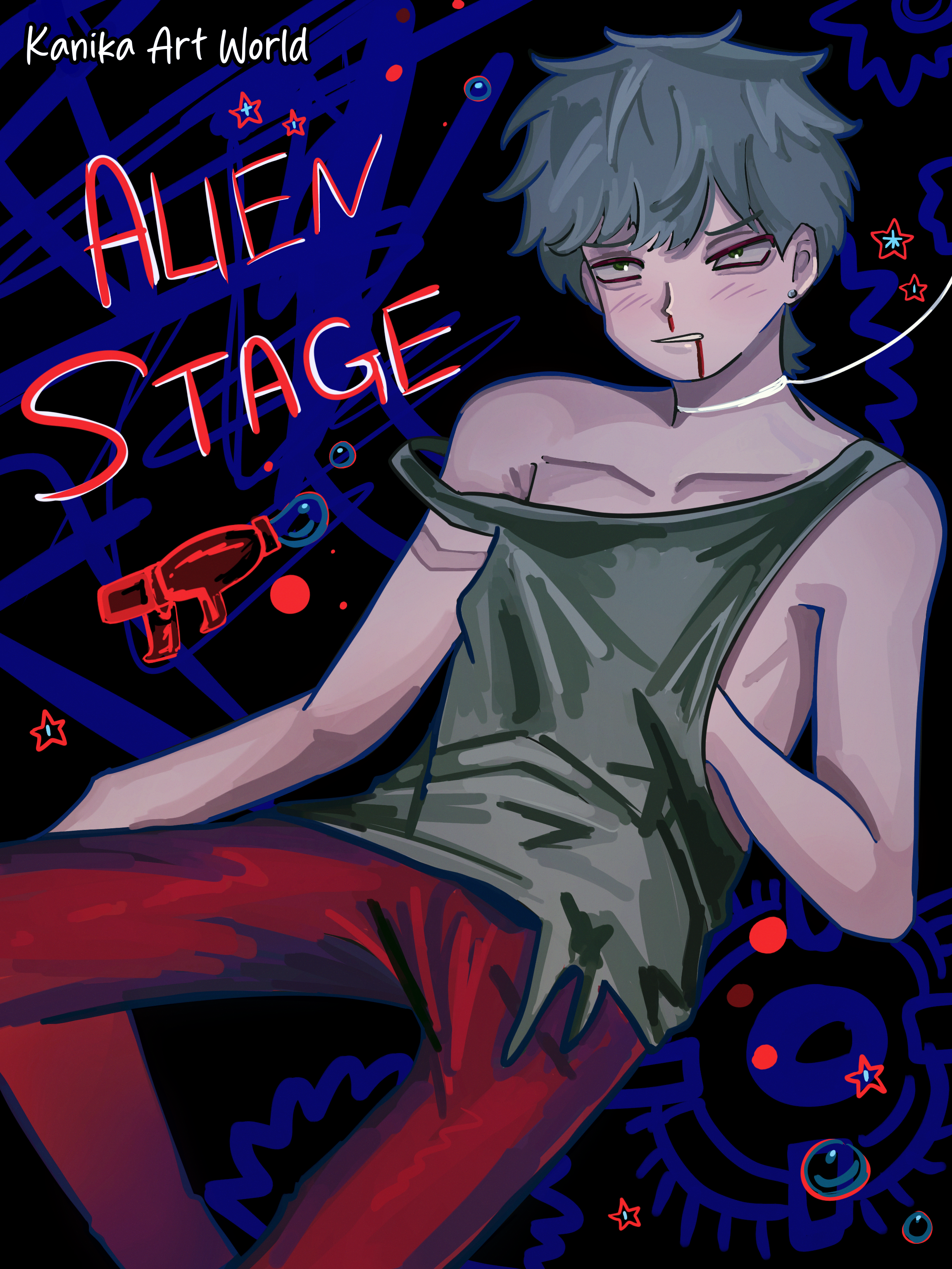 Alien Stage!! - ibisPaint