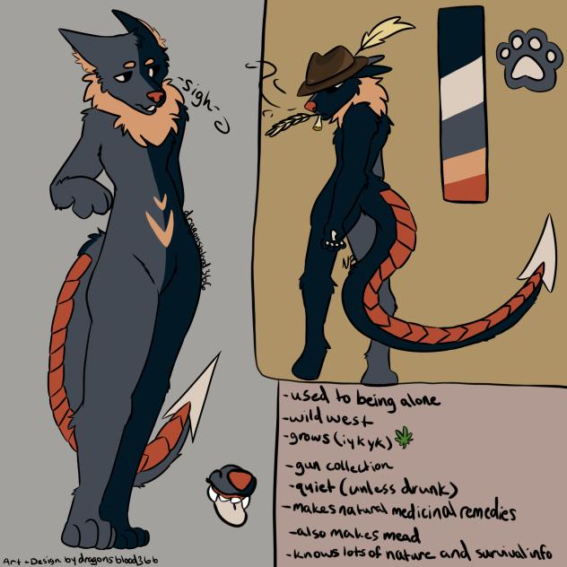 Scorn - oc ref sheet