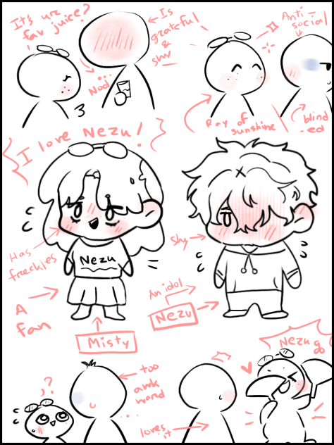 Misty and Nezu!