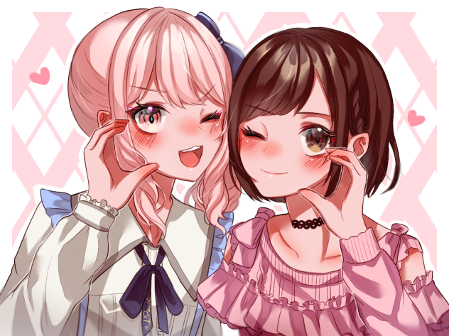 みずえなほっぺハート🫶