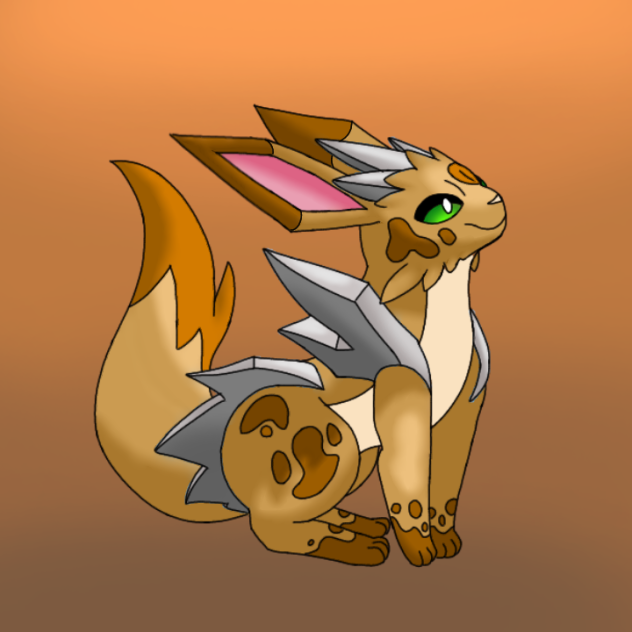 Rock Type Eeveelution Redesign