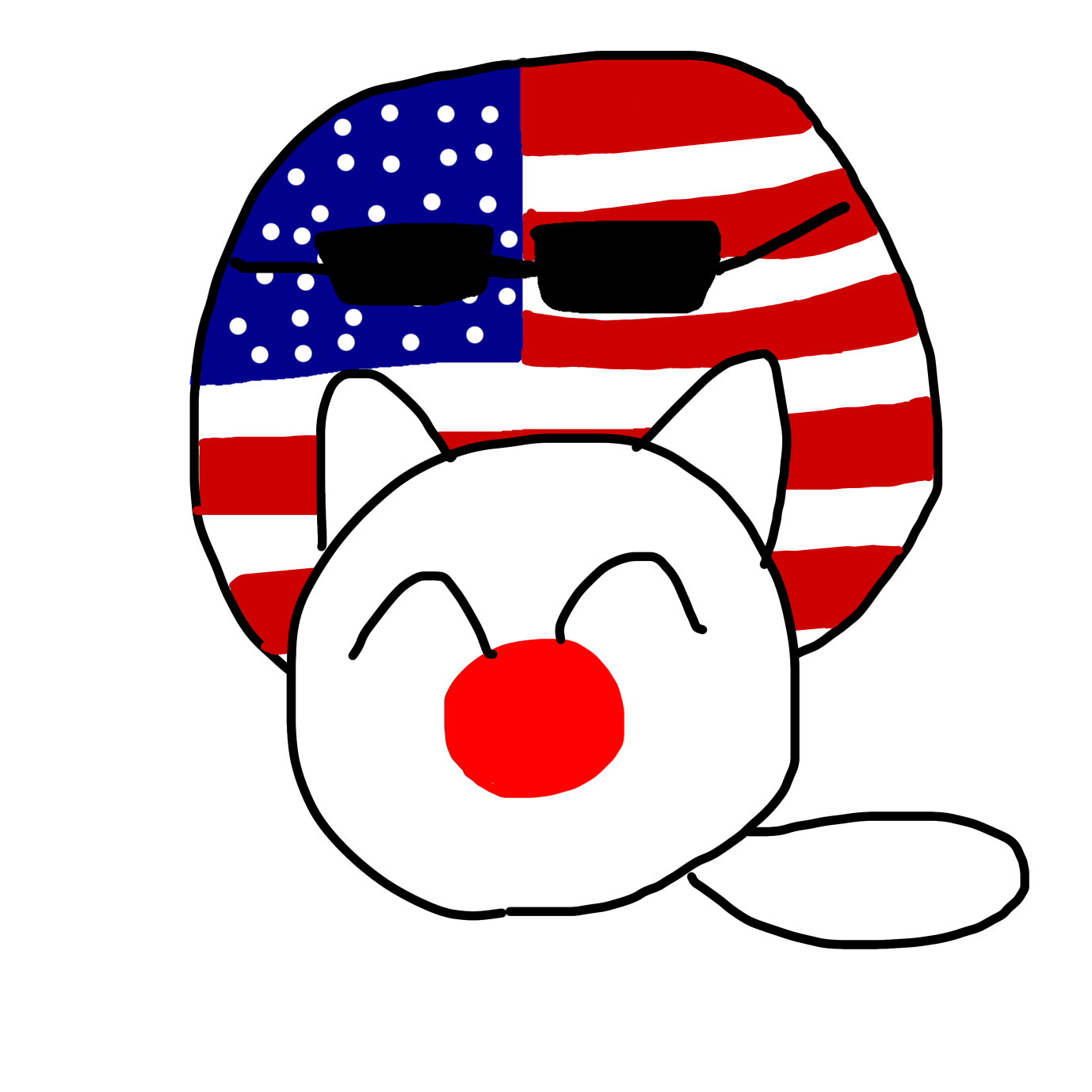 ポーランドボール ポーランドボール 日本 - ibisPaint