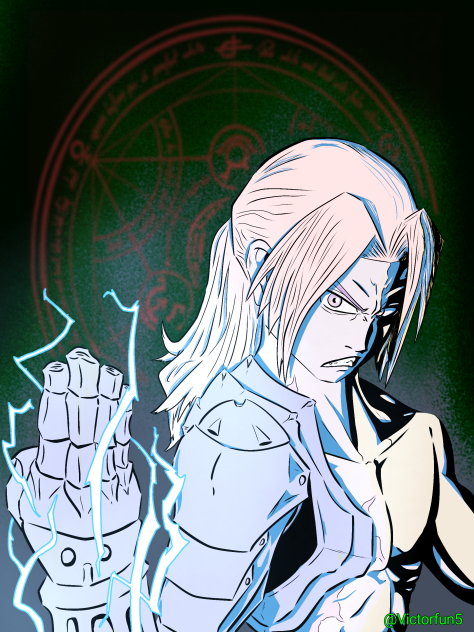 fan art EDWARD ELRIC