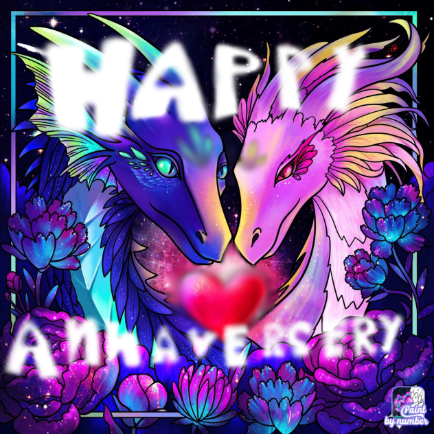 HAPPY ANNIVERSARY - ibisPaint