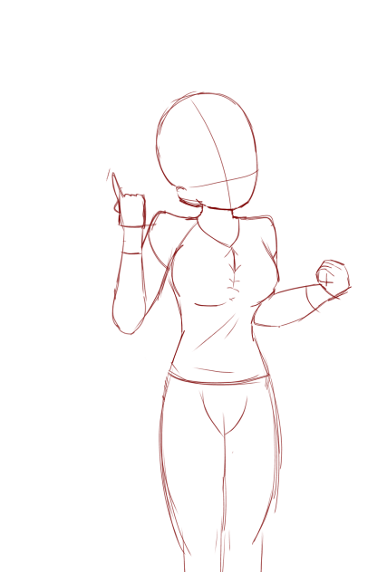 This is how i draw female body