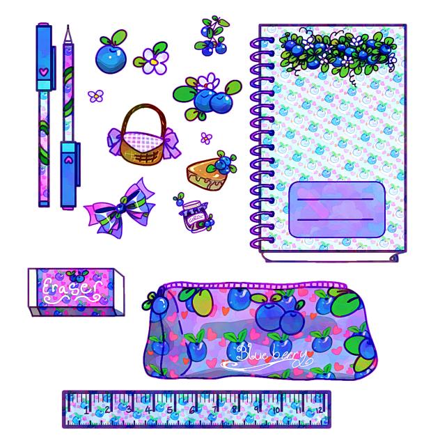 Blueberry Stationary