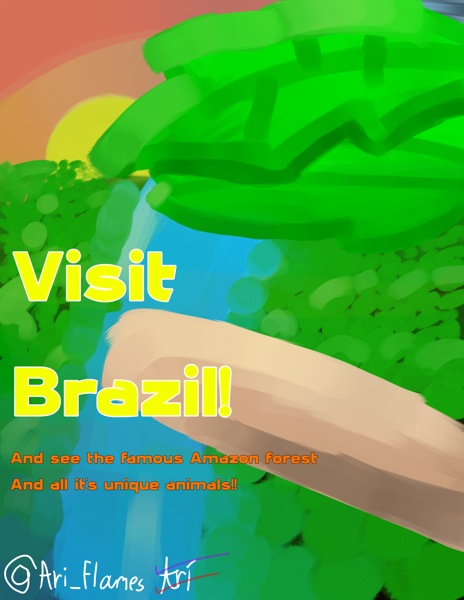 Geography Class Project - ibisPaint