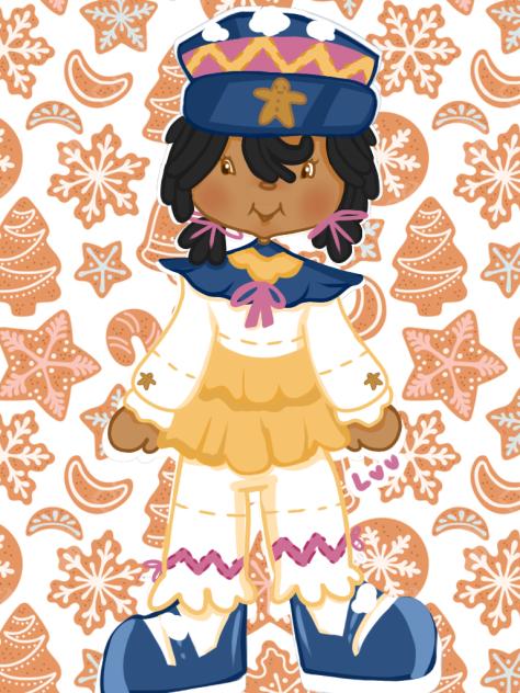 Ginger snap 1980s custom design