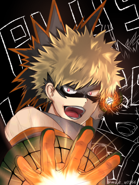 爆豪勝己 ヒロアカ - ibisPaint
