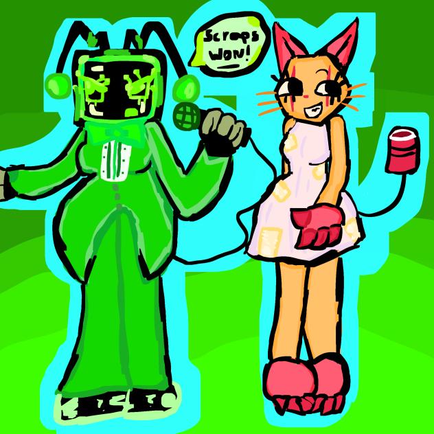 vee and scraps