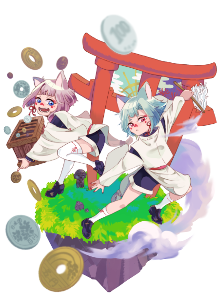 狐の双子