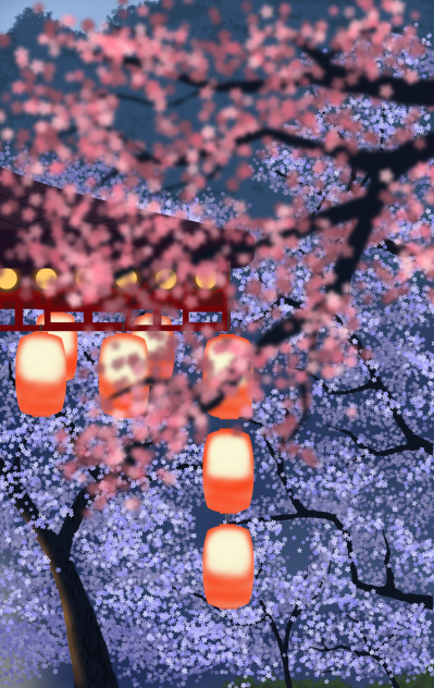 Dusk Flowers