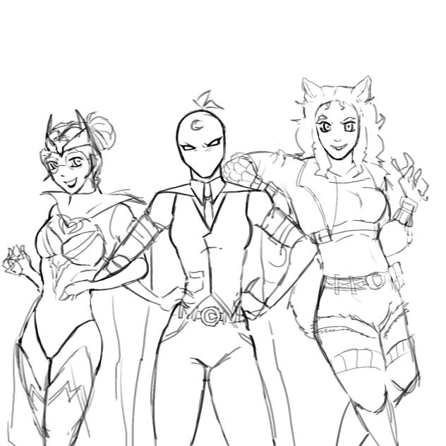 me and the gang as rivals characters