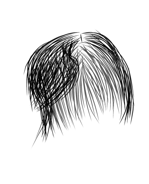 my first orig hair T-T