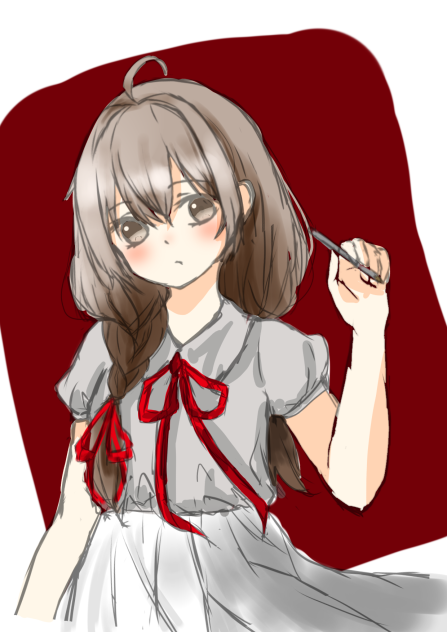 線画塗らさせていただきました✏️