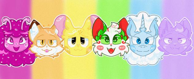 Rainbow of OC’s 🌈