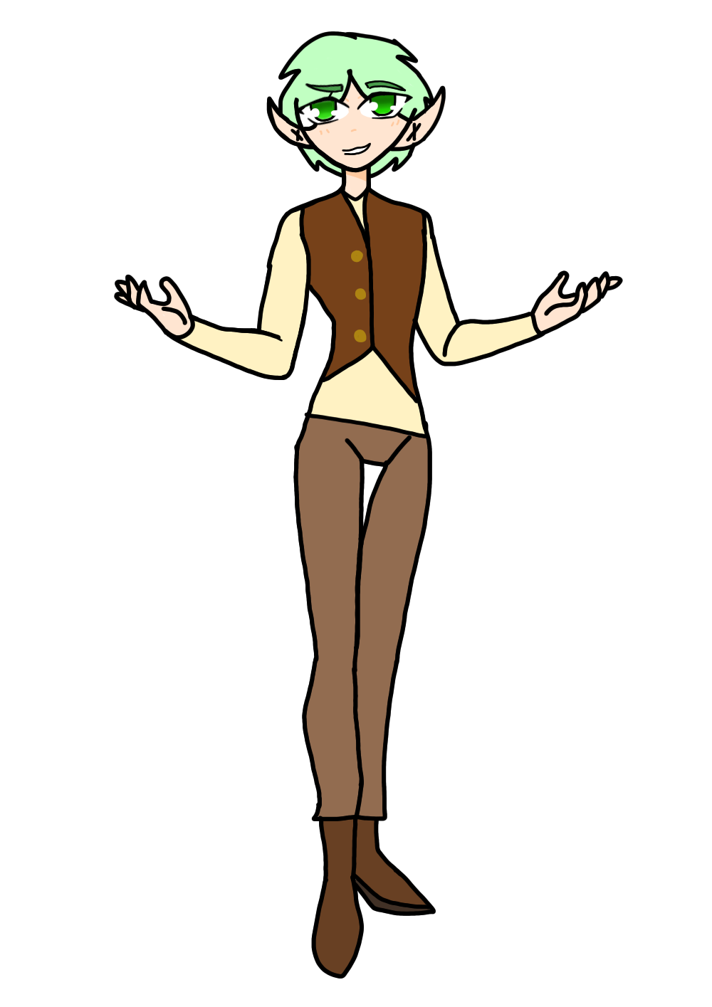 My Dnd character - ibisPaint