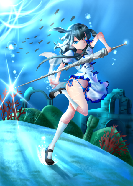 海底の戦士(けものフレンズ イッカク)