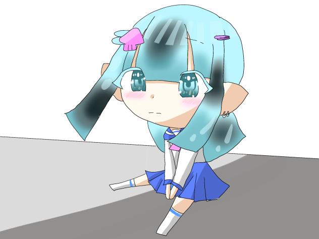 自分で描いた漫画のファンアートを自分で描いてみた！（笑）