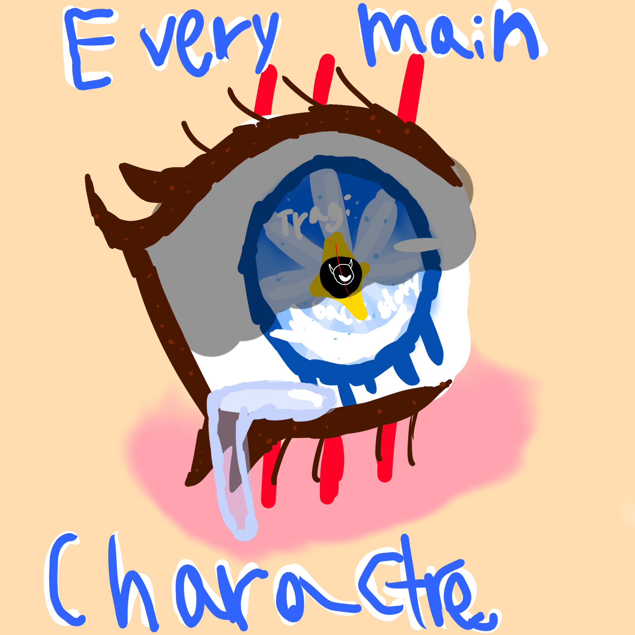 Every main character - ibisPaint