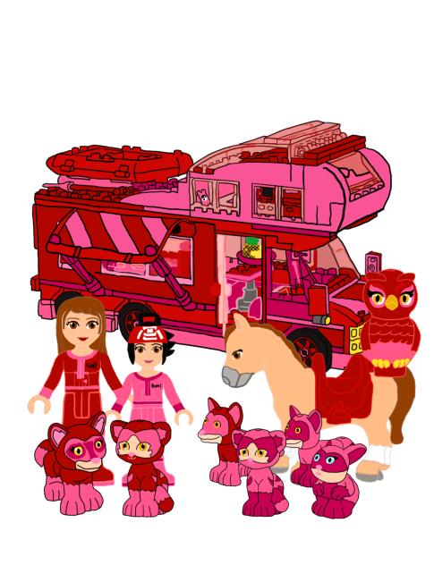 LEGO Friends Wendy And Suzume.