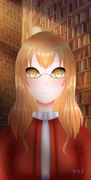 The book lady - ibisPaint