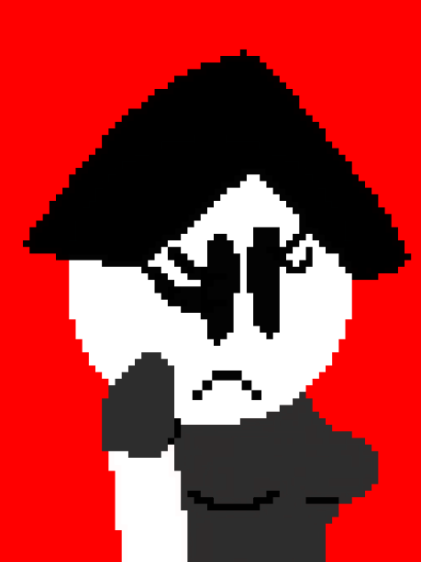 Pixelated old Amy