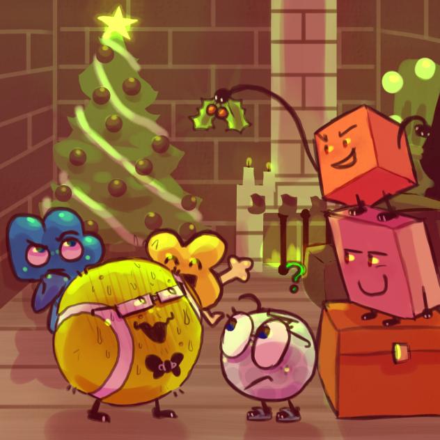 Chestnuts roasting on an open fire