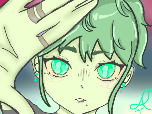 she comes in peace 👽