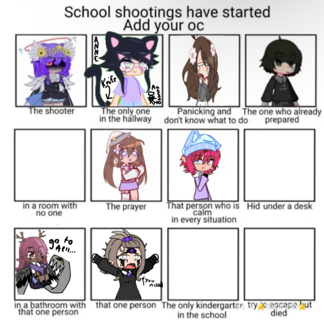 yep. anne has a knife