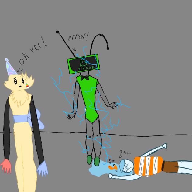 Uh oh vee!