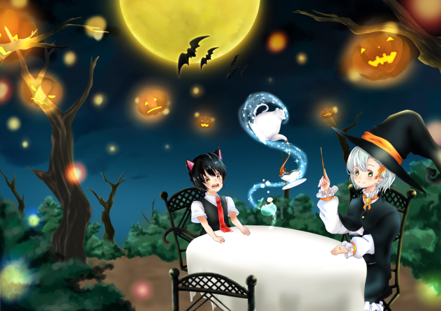 🎃夜のティータイム🎃