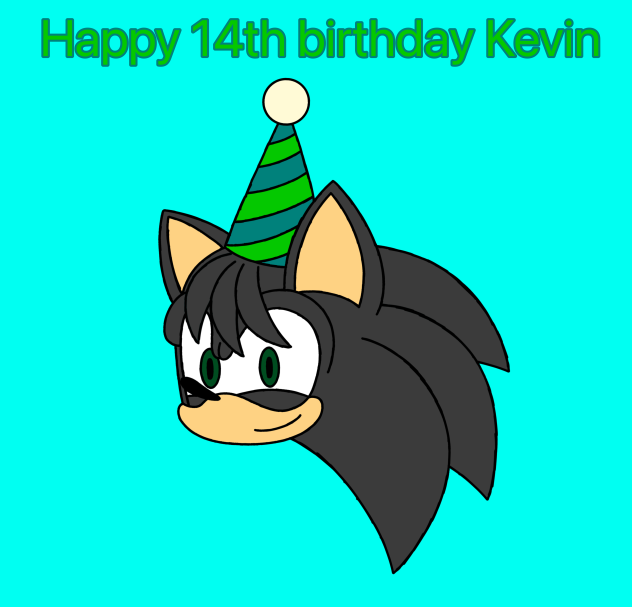 Happy 14th Birthday Kevin