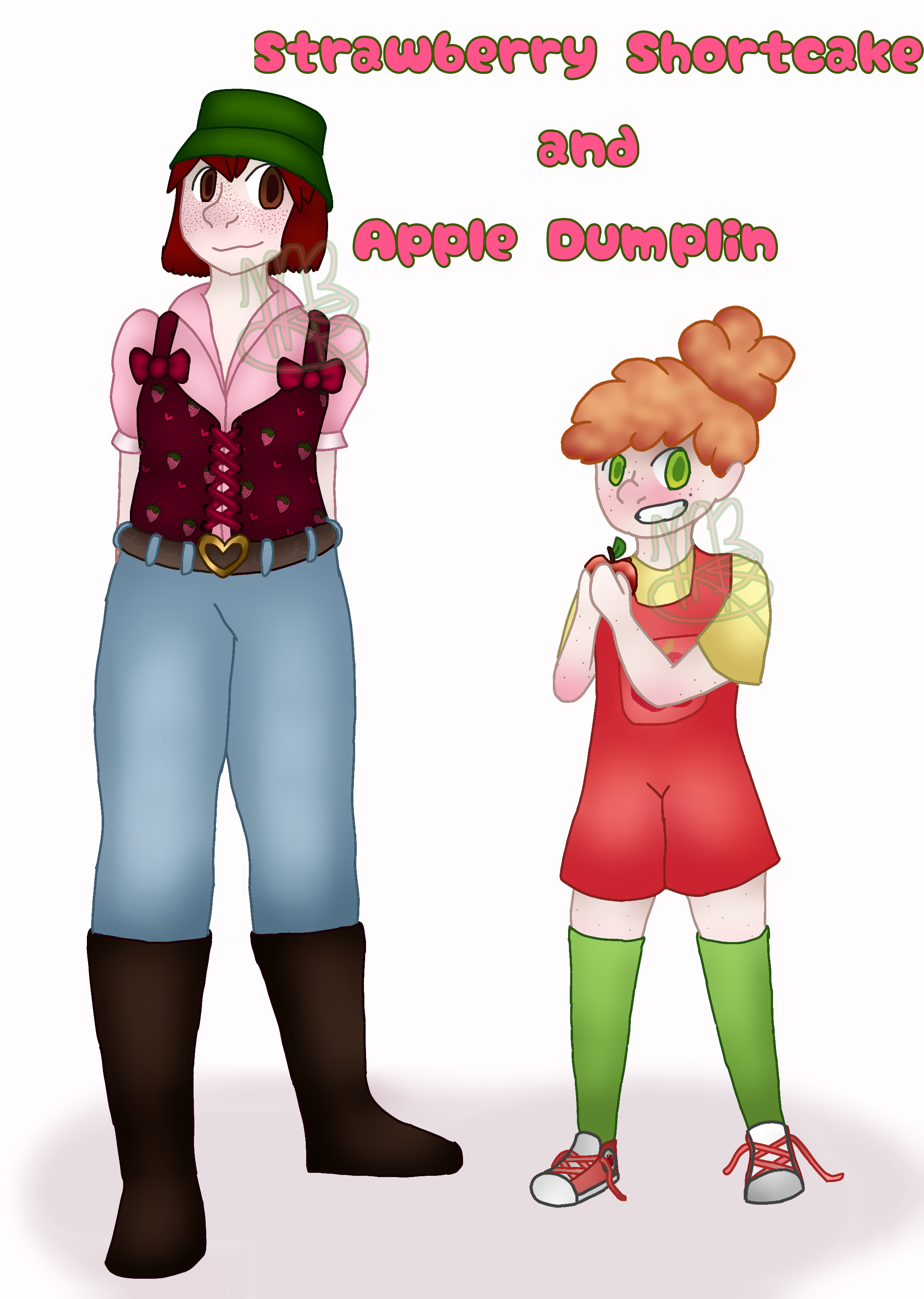 Strawberry Shortcake Redesign #1 - ibisPaint
