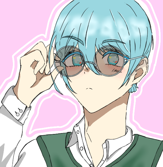 線画塗ってみたー