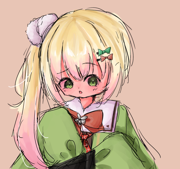 あんま可愛くない(´°‐°｀)