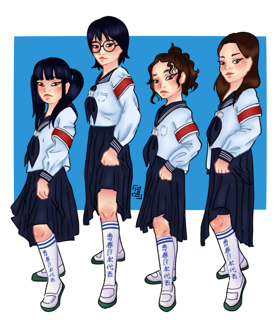 Atarashii Gakko Fanart
