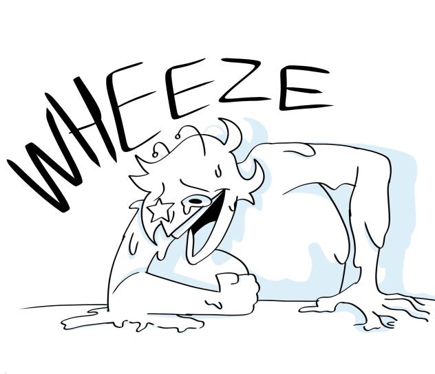 the Void is wheezing my man