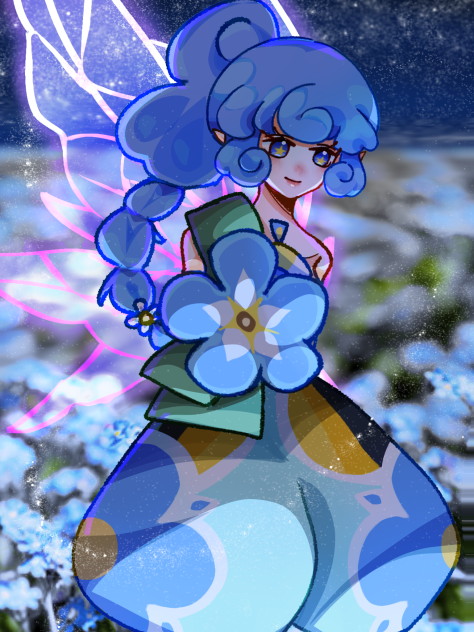 勿忘我精灵王穆回