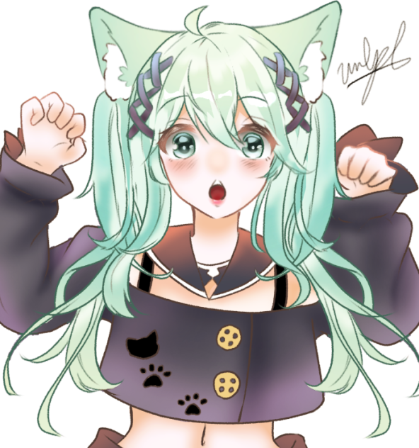 にゃー！( ΦωΦ )