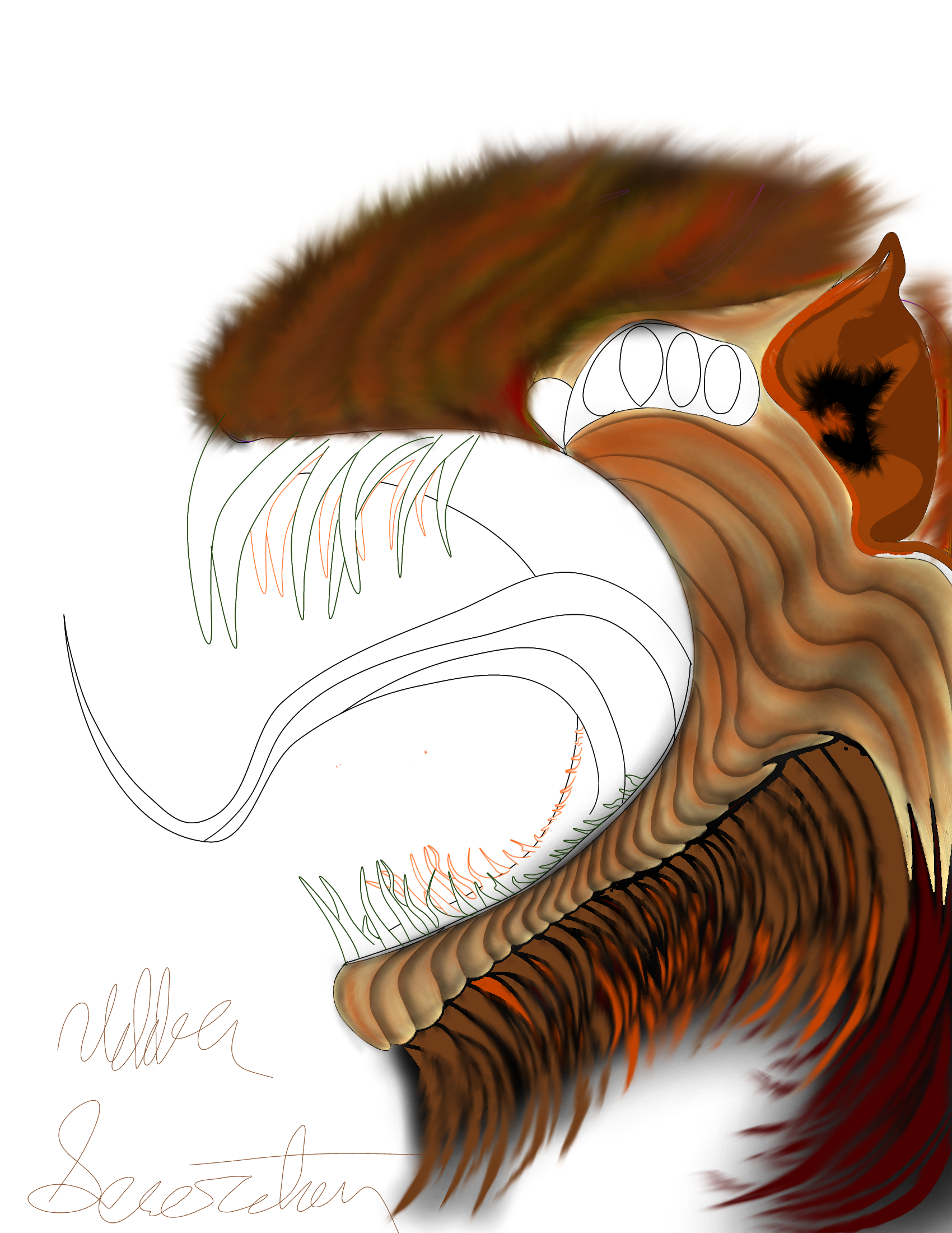 unknown creatures - ibisPaint