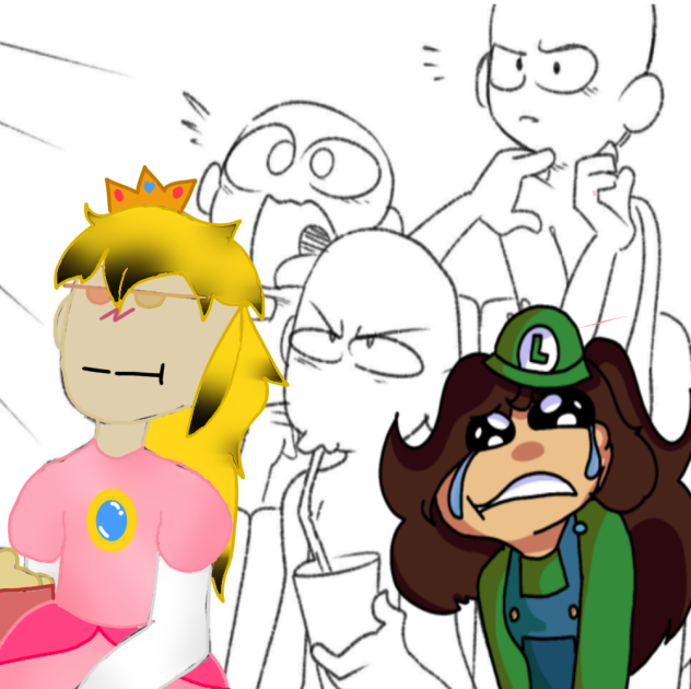 Mario movie Collab 🫧 - ibisPaint