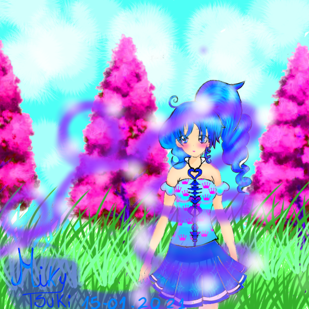 avi en un dia de primavera - ibisPaint